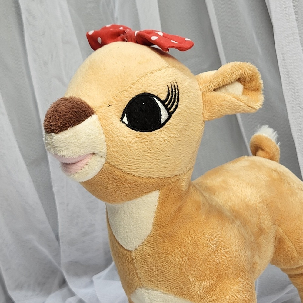 Clarice Rudolph the‎ Red Nosed Reindeer Girlfriend 7" Christmas Stuffed Plush